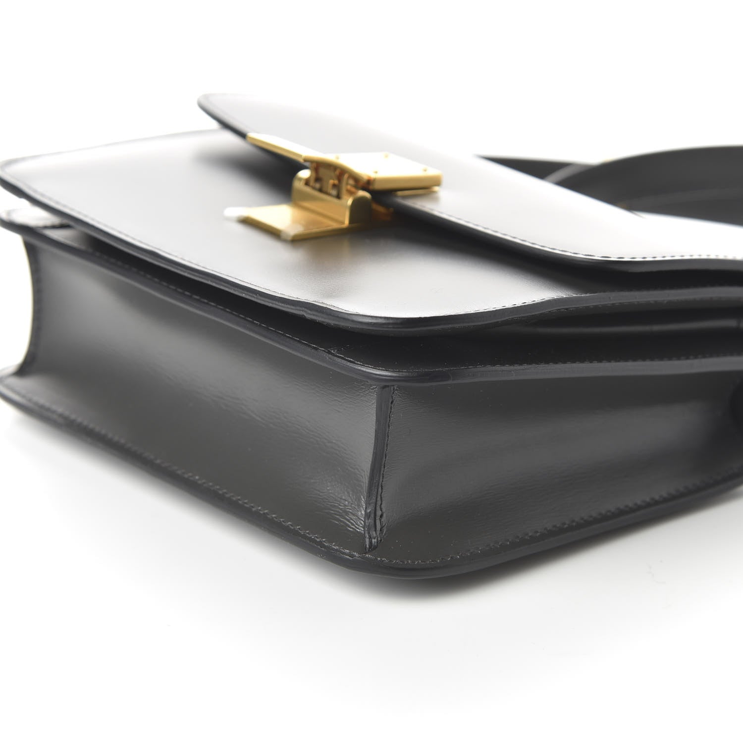 Celine Box Calfskin Teen Classic Box Flap Bag Anthracite 6 of 9