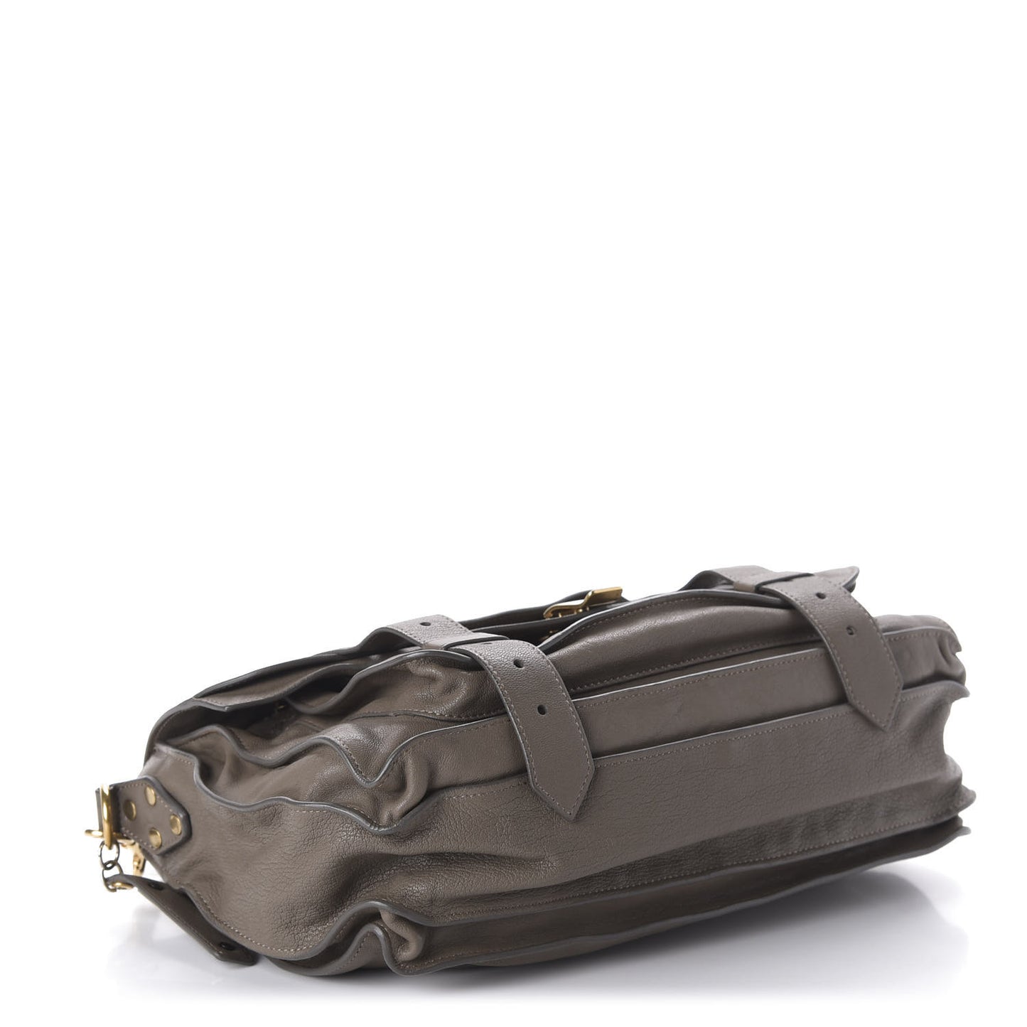 Lambskin Medium PS1 Satchel Smoke