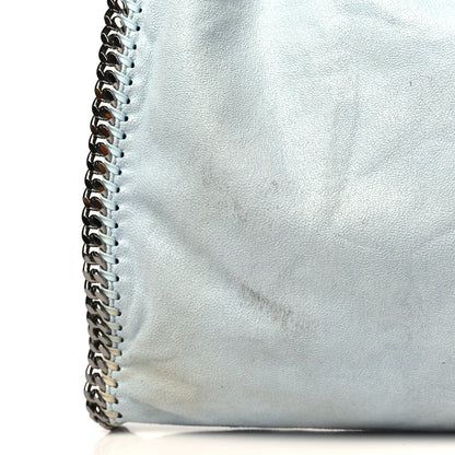 Stella McCartney Shaggy Deer Falabella Fold Over Tote Light Blue 8 of 10