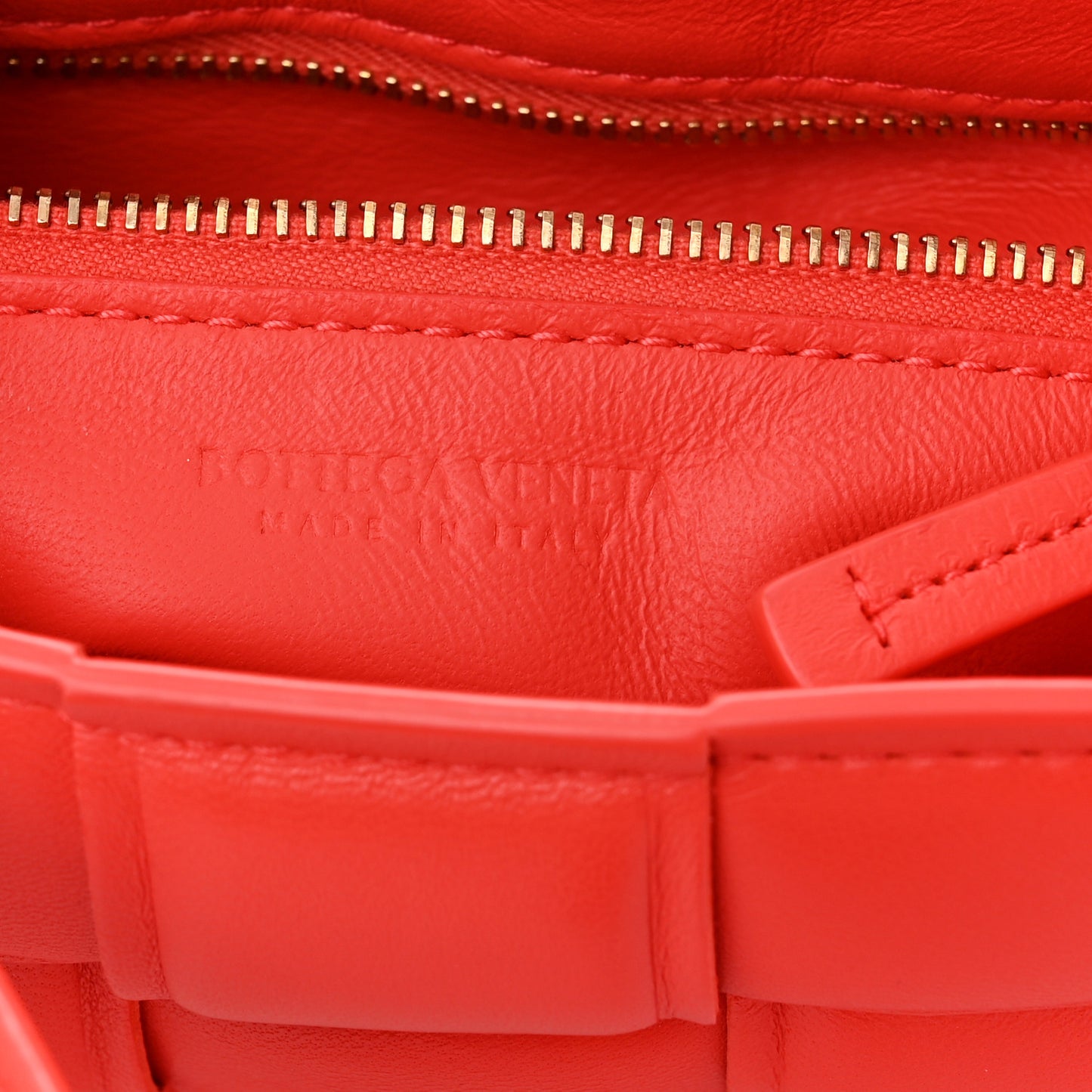 Nappa Maxi Intreccio Padded Cassette Crossbody Bag Sunburst
