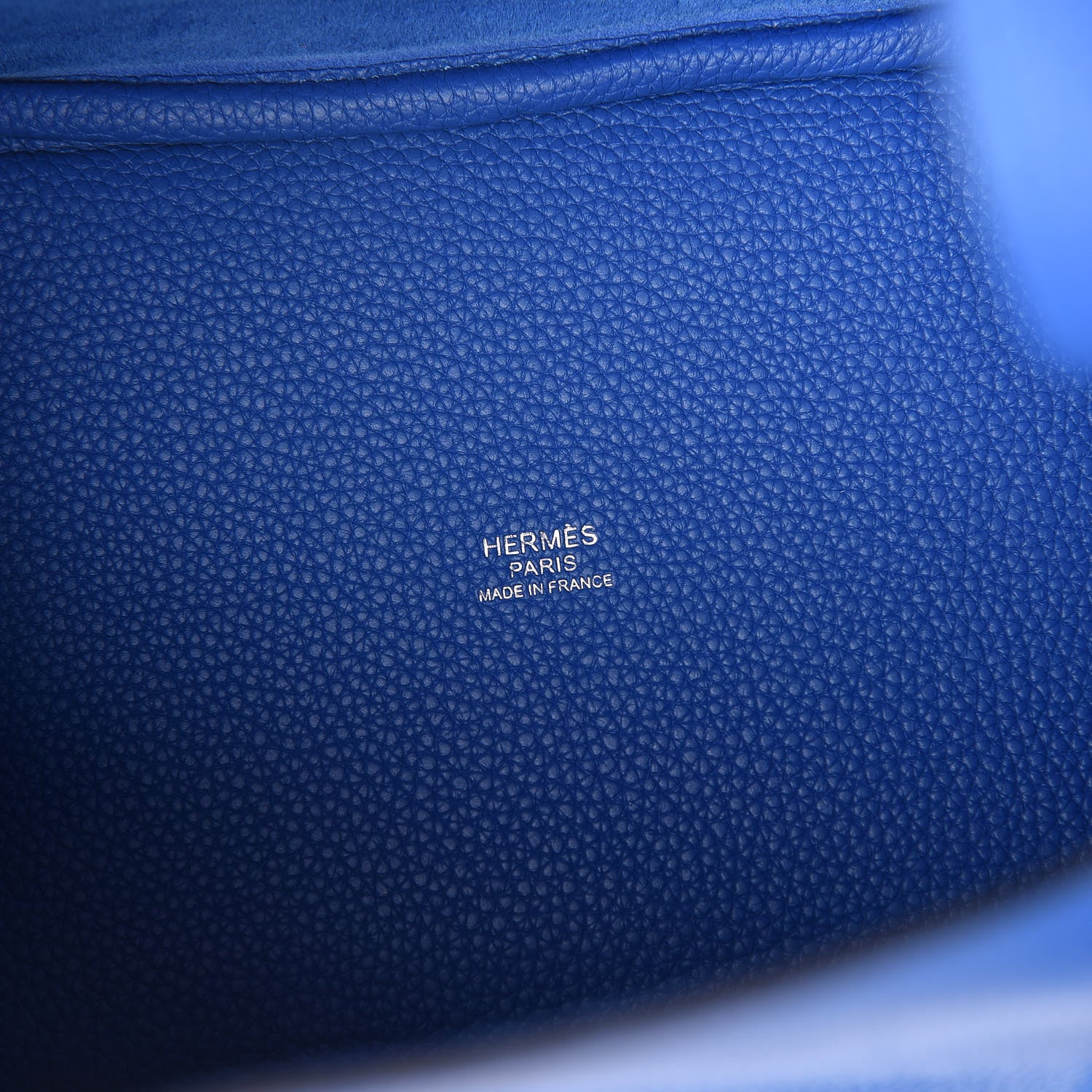Hermes Taurillon Clemence Picotin Lock 18 PM Bleu Zellige 8 of 11