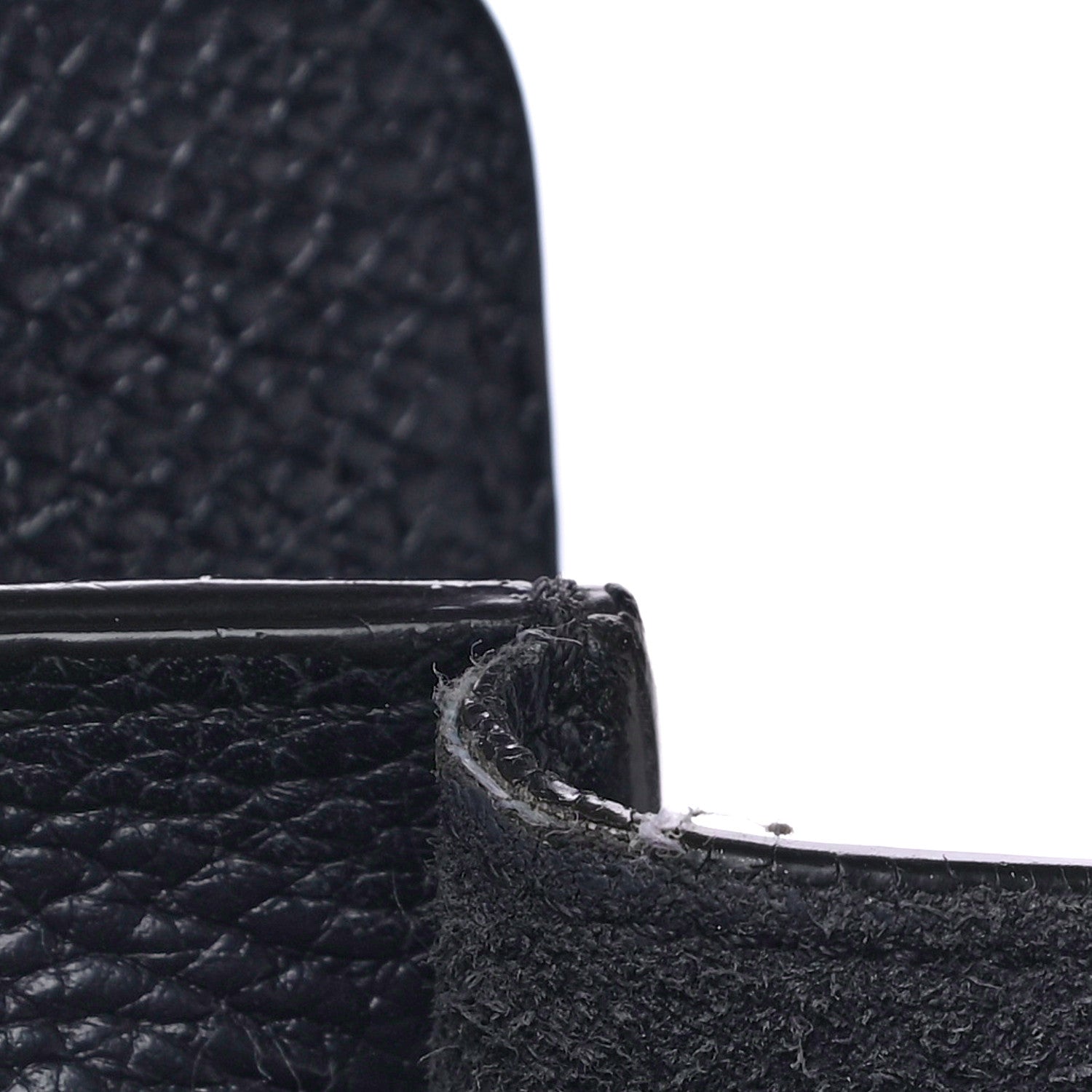 Celine Drummed Calfskin Micro Luggage Midnight 8 of 15
