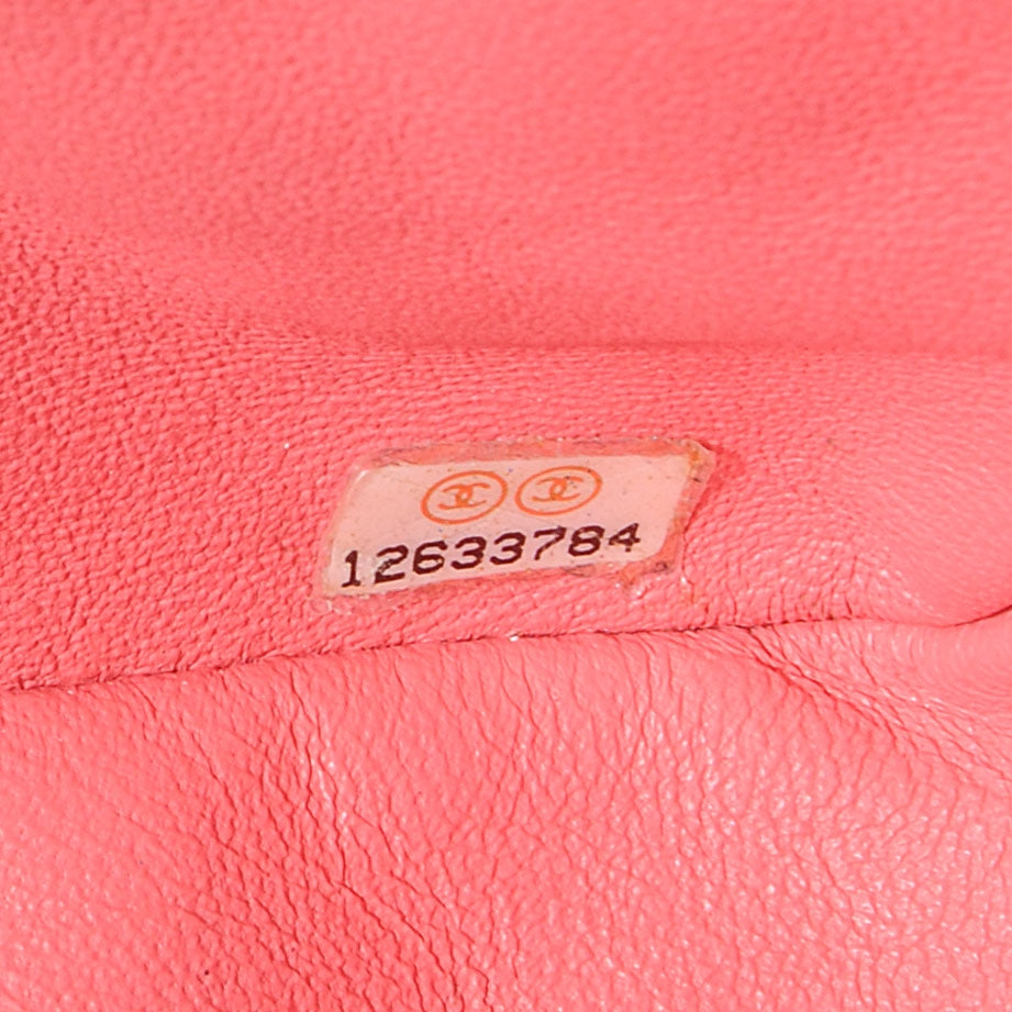 Chanel Lambskin Quilted Valentine Charms Medium Single Flap Pink 7 of 7