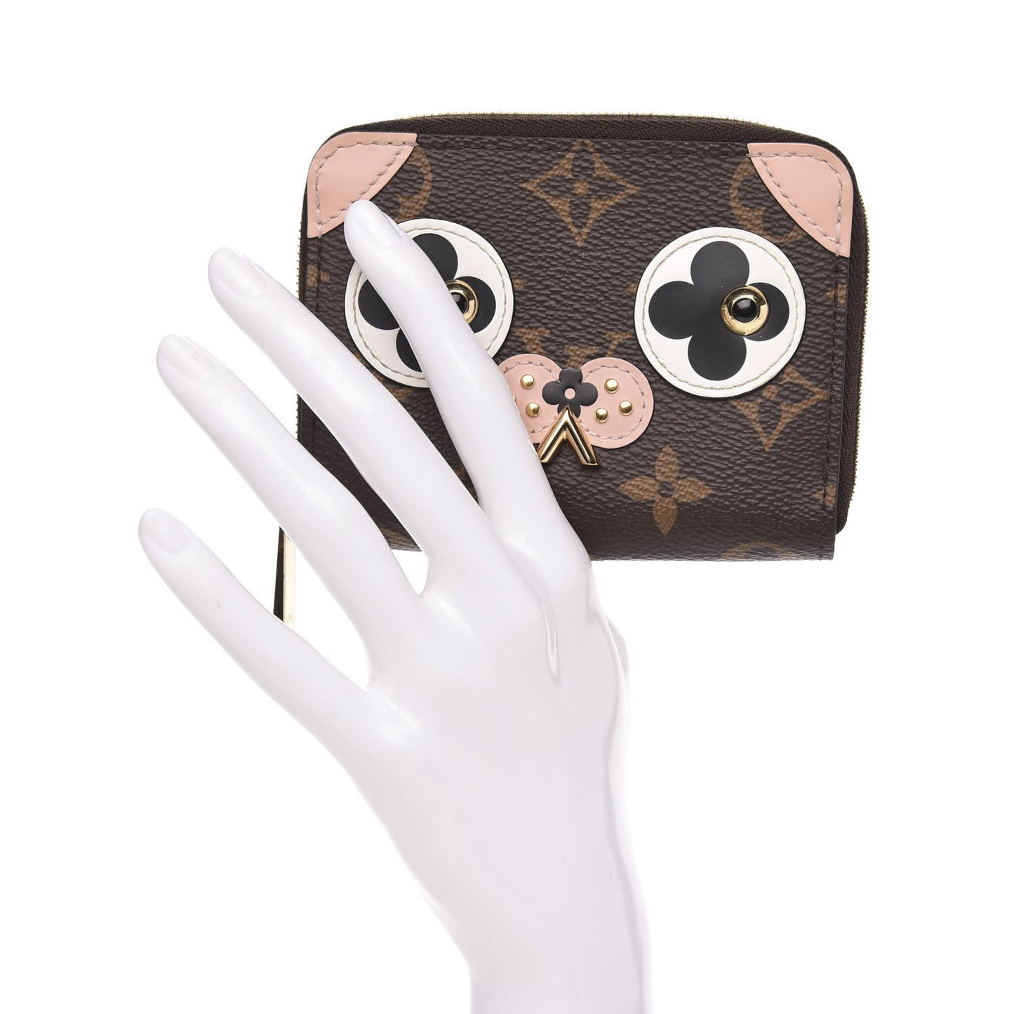 Monogram Valentine Dog Zippy Coin Purse