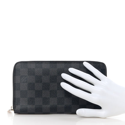 Louis Vuitton Damier Graphite Zippy Organizer Wallet 2 of 14
