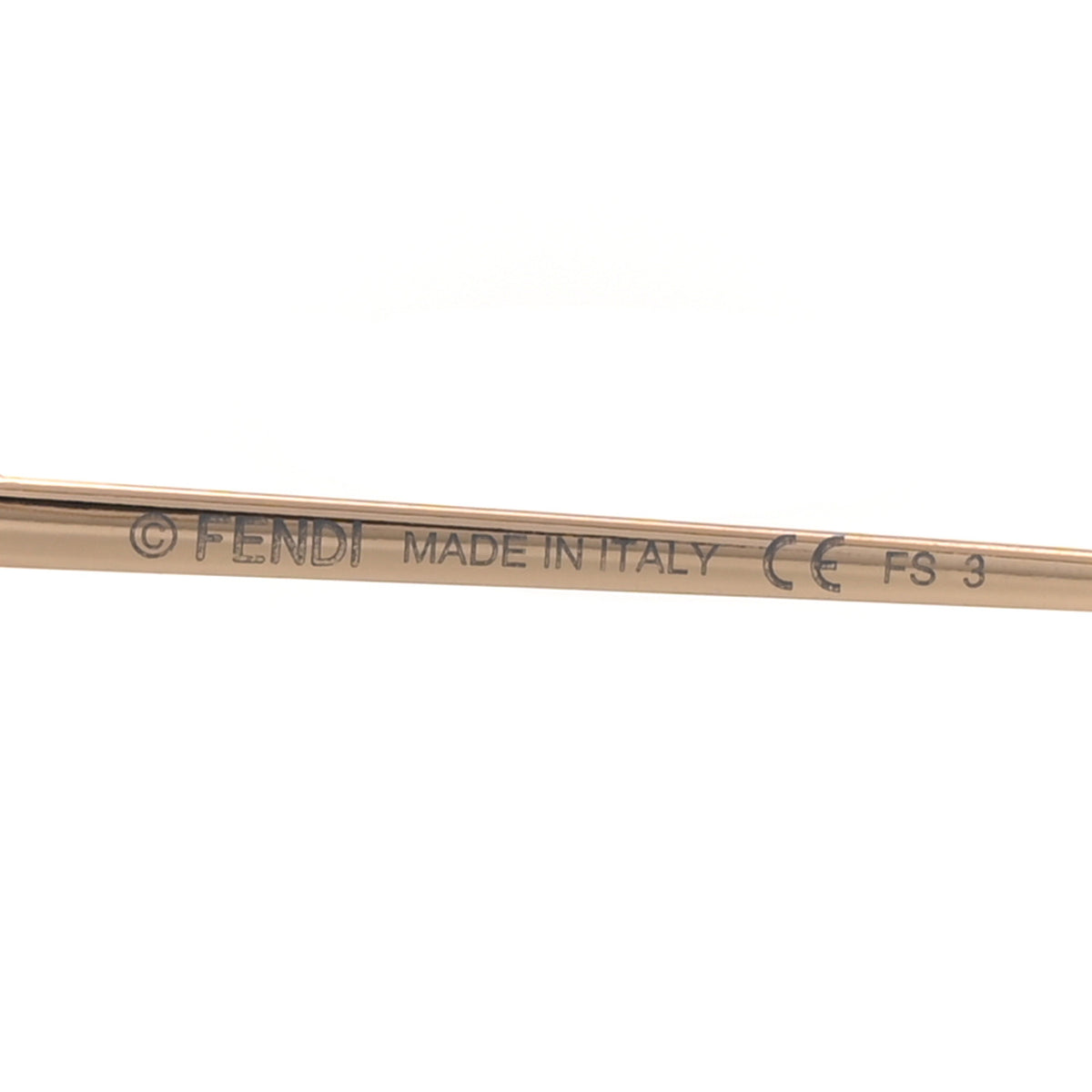 Metal F is Fendi Sunglasses FF 0323/S Gold