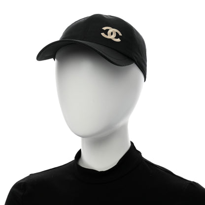 Chanel Cotton CC Cap Hat Black 2 of 13