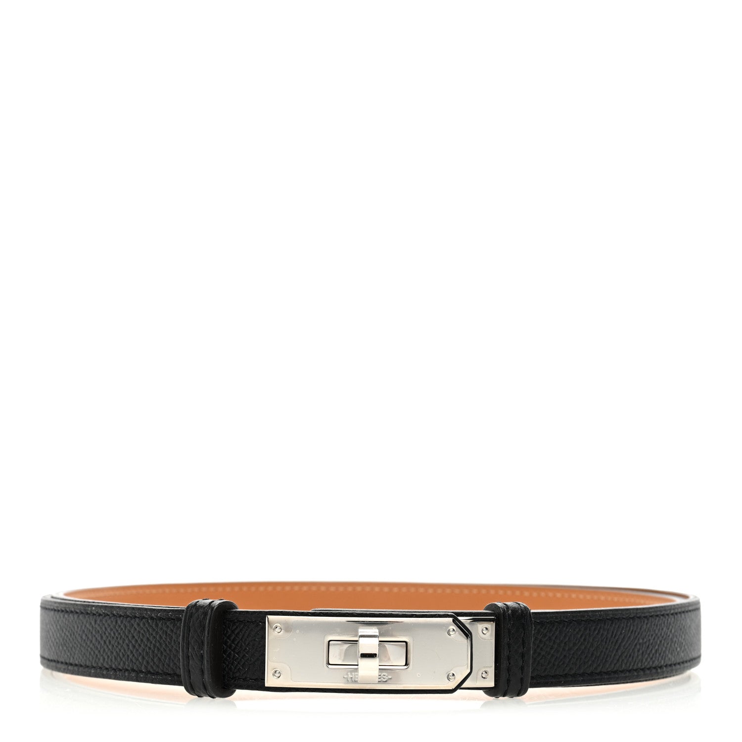 Hermes Epsom Kelly Belt Black 1 of 4