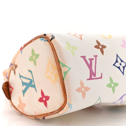 Louis Vuitton Monogram Multicolor Mini Sac HL Speedy White 8 of 9