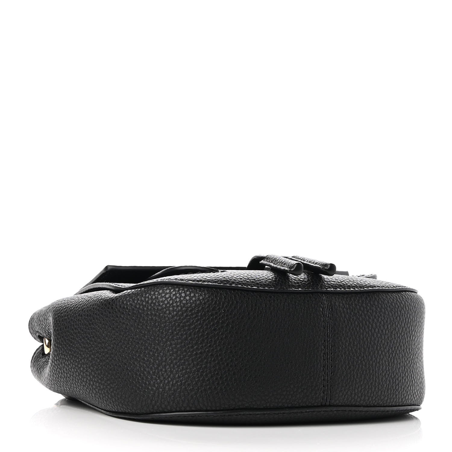 Marc Jacobs Pebbled Calfskin Maverick Saddle Bag Black 4 of 8