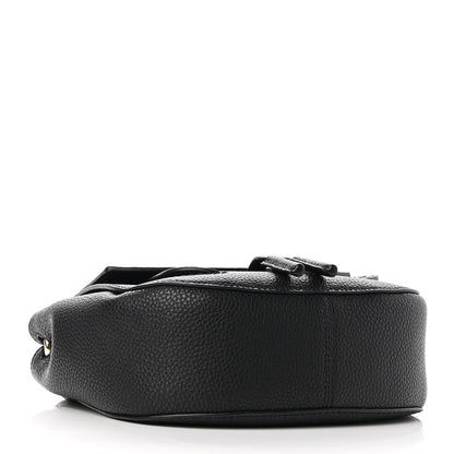 Marc Jacobs Pebbled Calfskin Maverick Saddle Bag Black 4 of 8