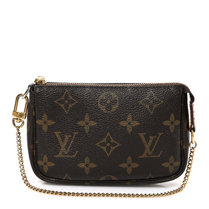 Louis Vuitton Monogram Mini Pochette Accessories 1 of 9
