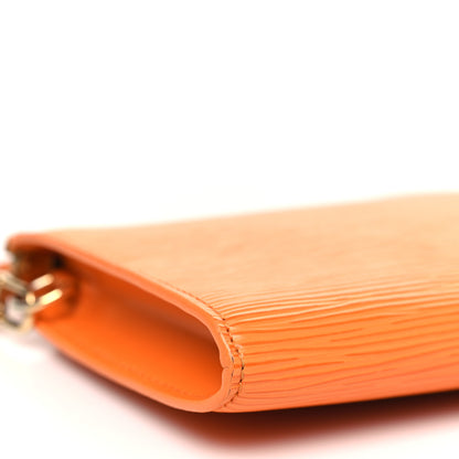 Louis Vuitton Epi Pochette Accessories 24 Mandarin 9 of 12