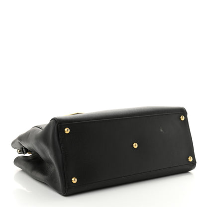 Fendi Vitello Elite Regular 2Jours Tote Black 4 of 12