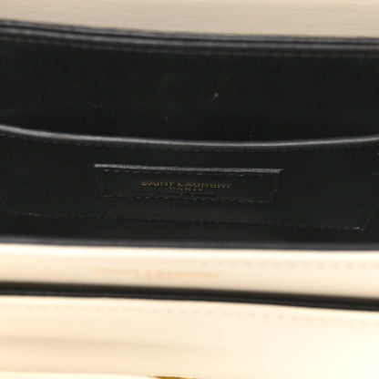 Saint Laurent Calfskin Le 61 Shoulder Bag White 6 of 9