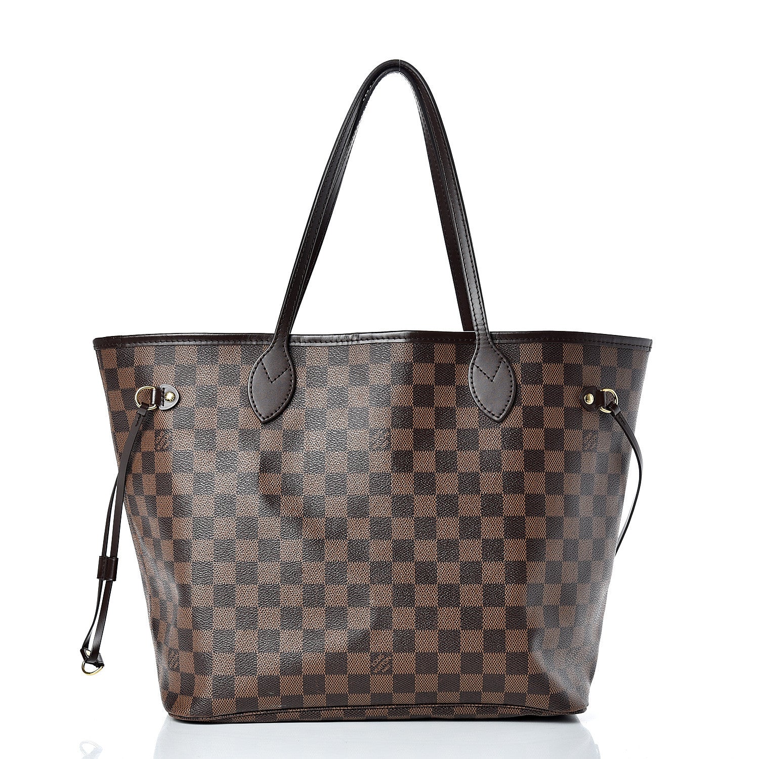 Louis Vuitton Damier Ebene Neo Neverfull MM Rose Ballerine 2 of 22