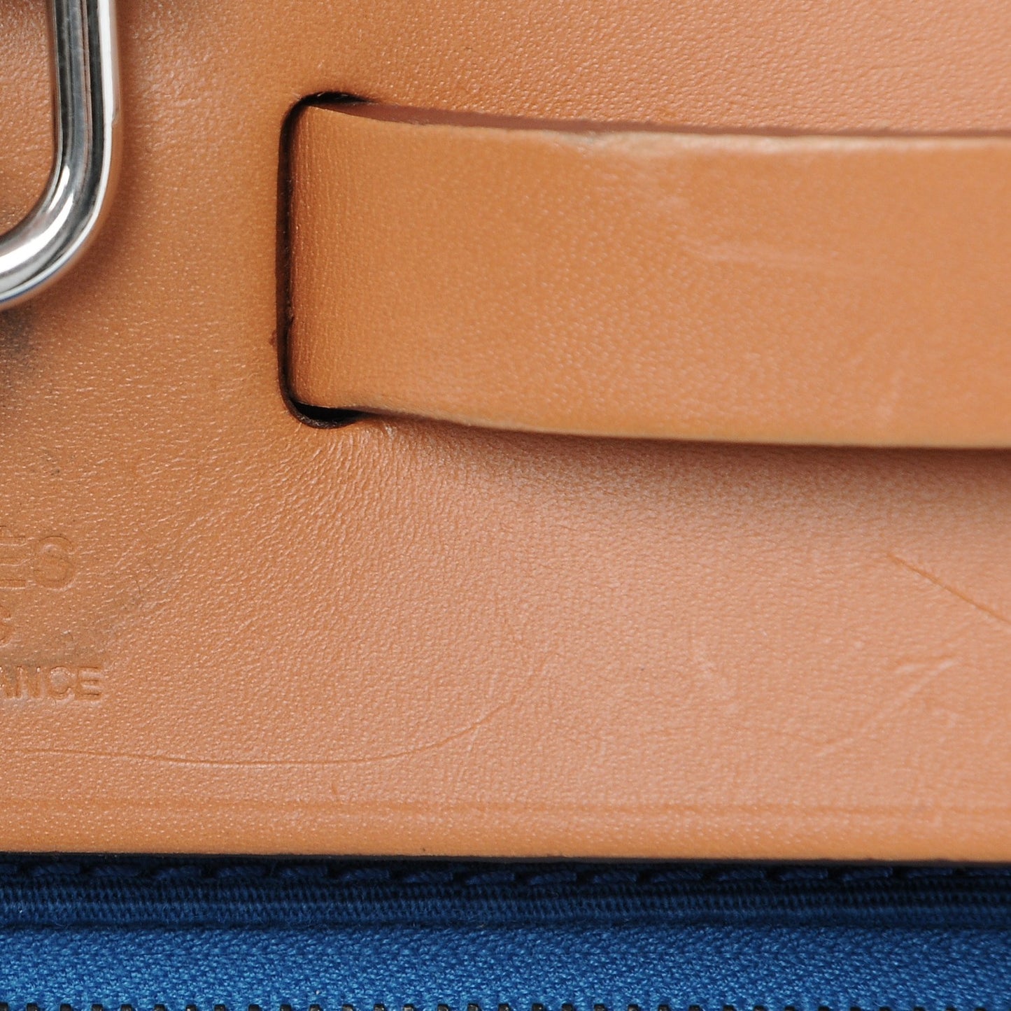Vache Hunter Toile Herbag Zip 31 PM Bleu Natural