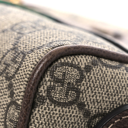 Gucci GG Supreme Monogram Web Mini Ophidia Shoulder Bag Brown 11 of 12