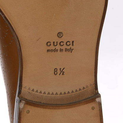 Gucci Calfskin Bee Perforated Mens Lace Up Oxfords 8.5 Brown 9 of 11