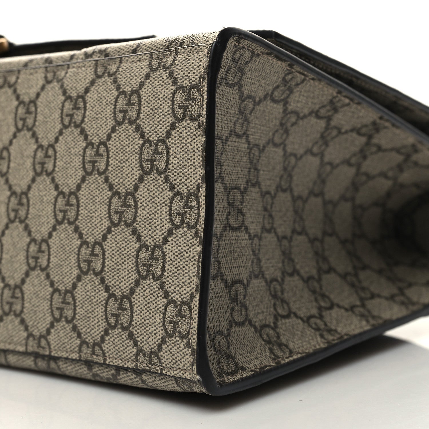Balenciaga X GUCCI GG Supreme Monogram Medium Hourglass Top Handle Bag Beige Ebony 10 of 10
