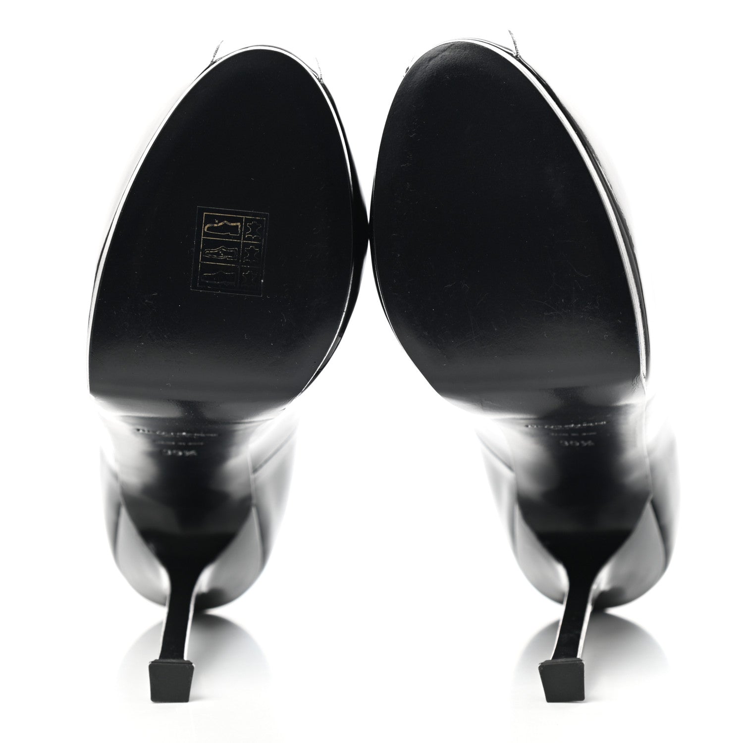 Saint Laurent Patent Tribute 105 Platform Pumps 39.5 Black 5 of 8
