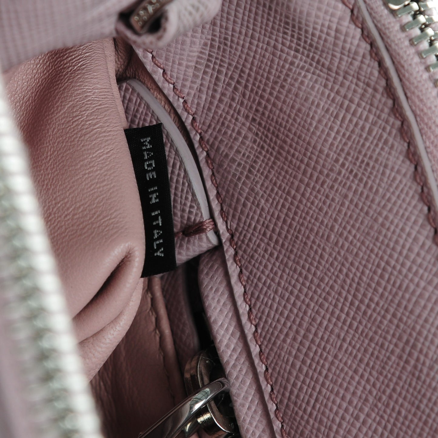 Saffiano Small Galleria Double Zip Tote Mughetto