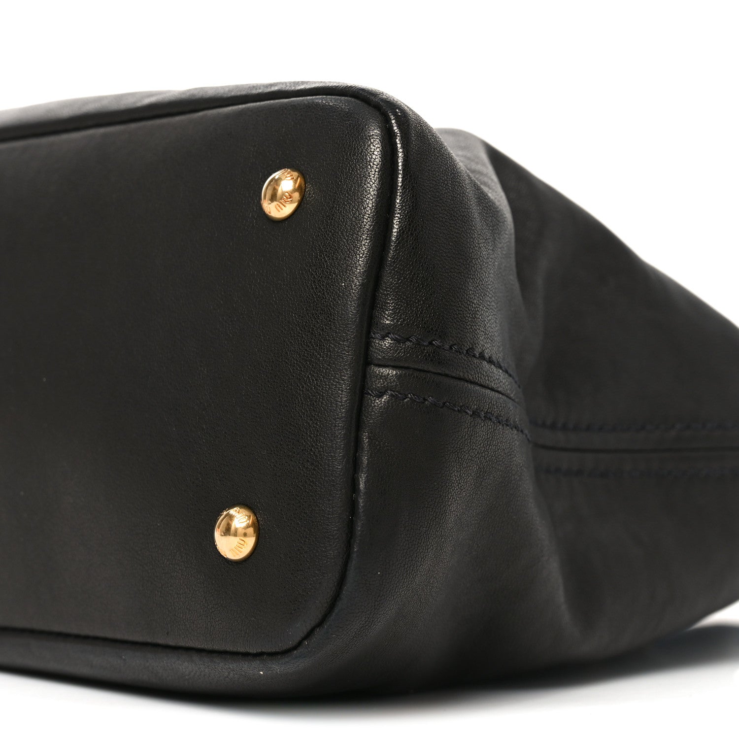 Miu Miu Nappa Medium Aventure Bag Black 9 of 9