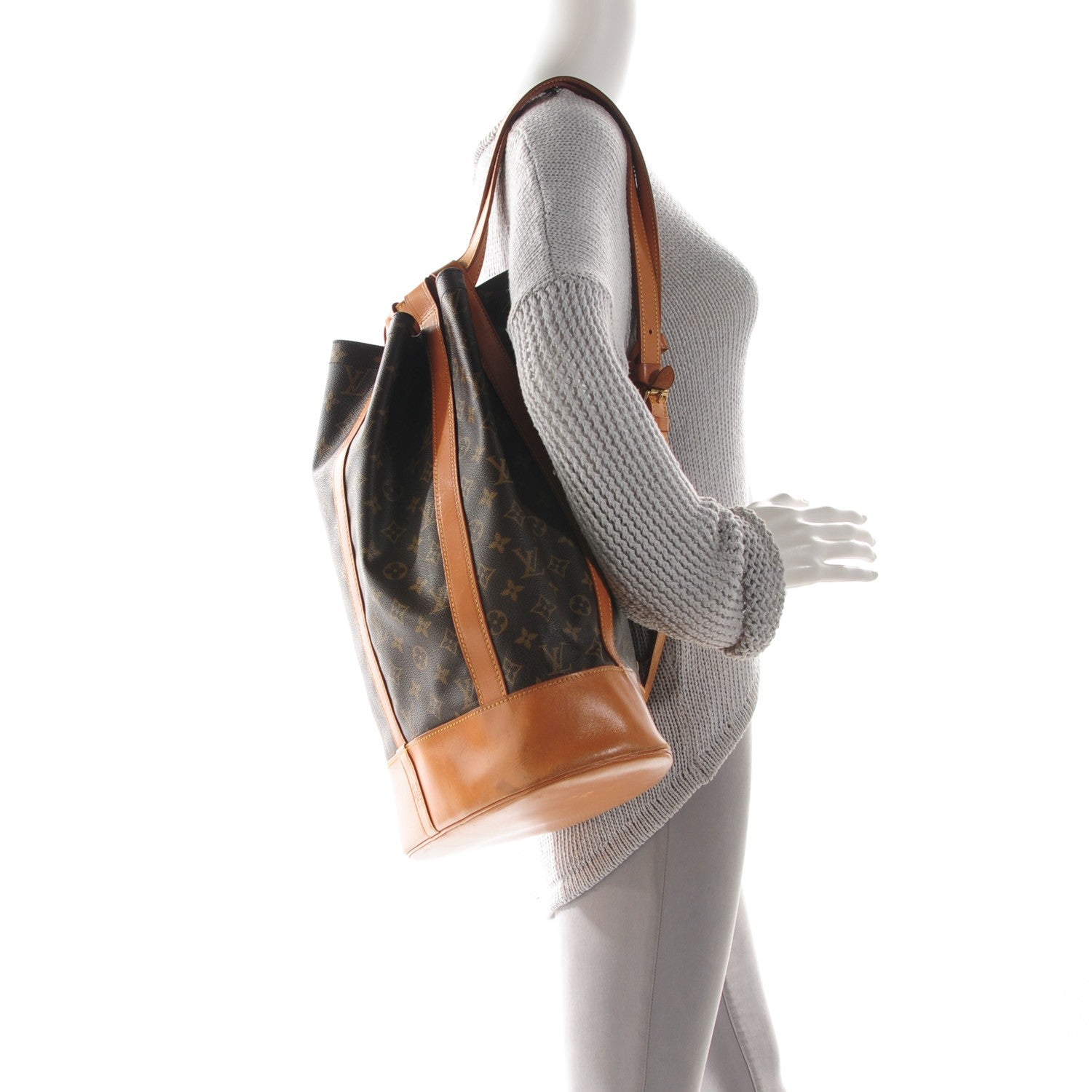 Louis Vuitton Monogram Randonnee GM Backpack 2 of 7