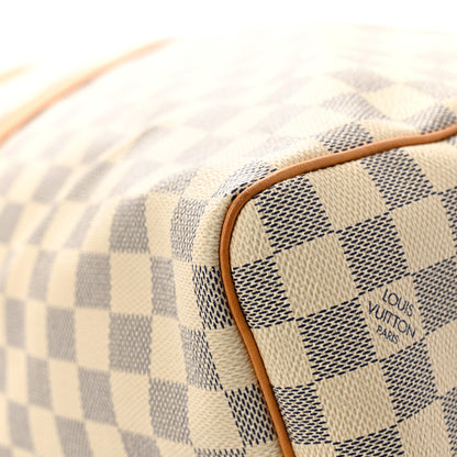 Louis Vuitton Damier Azur Keepall Bandouliere 55 12 of 12