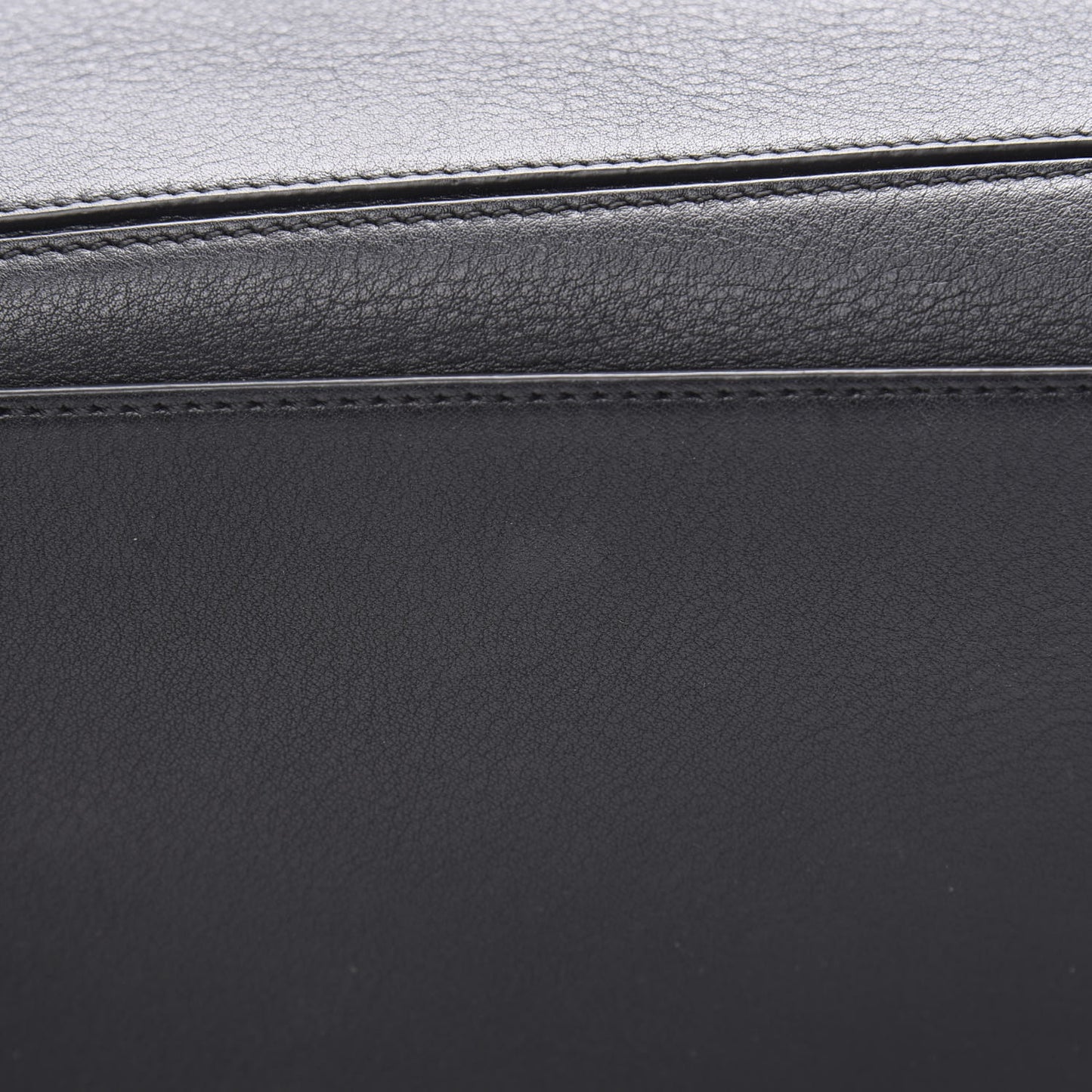 Calfskin Medium Puzzle Bag Black