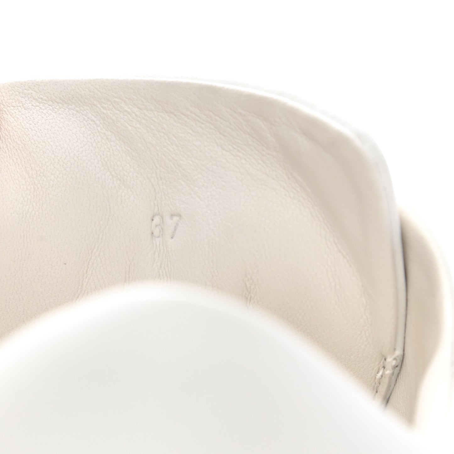 Calfskin Day Sneakers 37 White