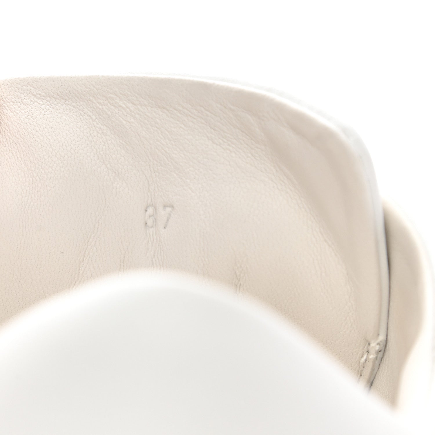 Hermes Calfskin Day Sneakers 37 White 8 of 12