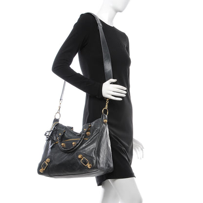 Balenciaga Agneau Giant 21 Gold Hardware Velo Anthracite 2 of 8
