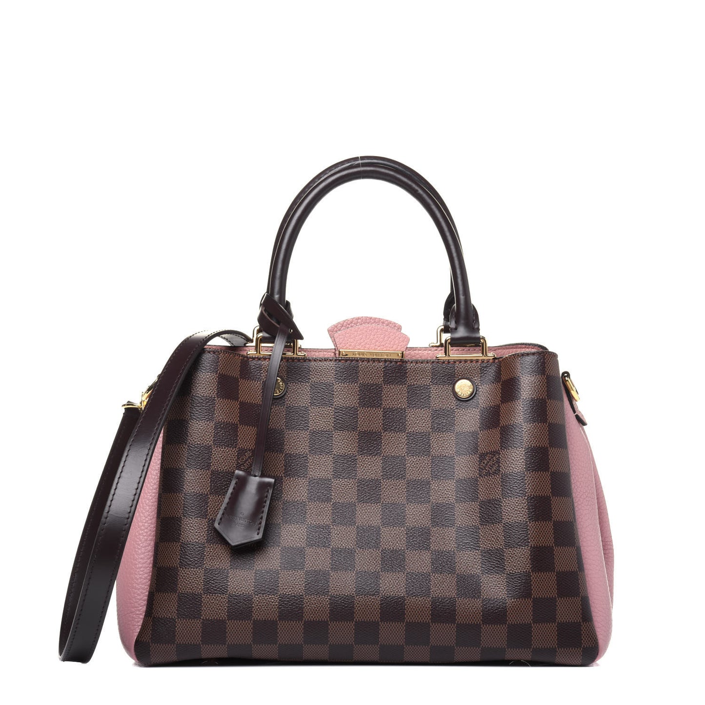 Damier Ebene Cuir Taurillon Brittany Magnolia