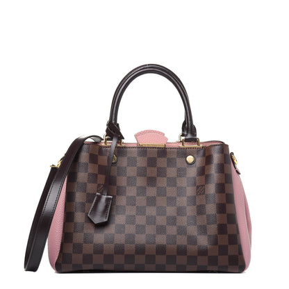 Louis Vuitton Damier Ebene Cuir Taurillon Brittany Magnolia 1 of 17