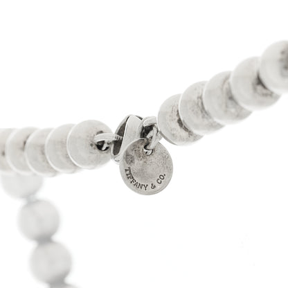 Tiffany Sterling Silver HardWear Graduated Ball Necklace 5 of 6