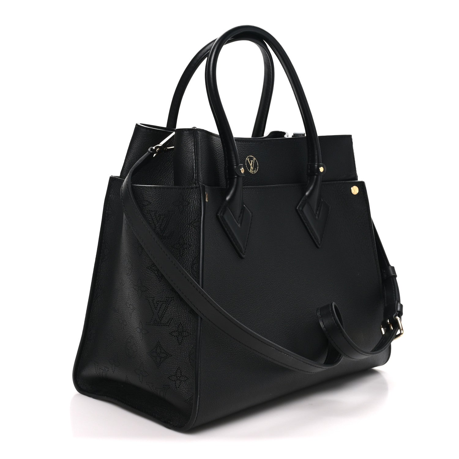 Louis Vuitton Mahina On My Side GM Black 3 of 9
