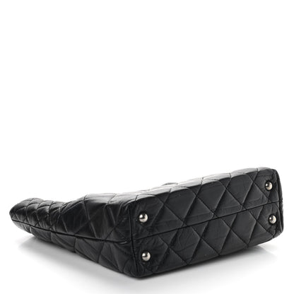 Chanel Aged Calfskin Reissue 2.55 Small Tote Black 3 of 14