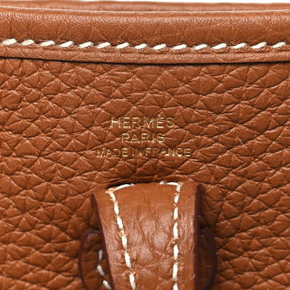 Hermes Taurillon Clemence Evelyne TPM Gold 6 of 10