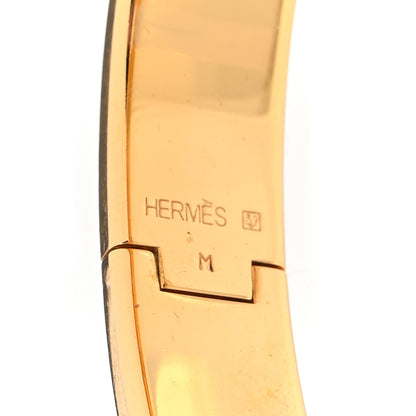 Hermes Enamel Narrow Clic Clac H Bracelet PM Black 4 of 5
