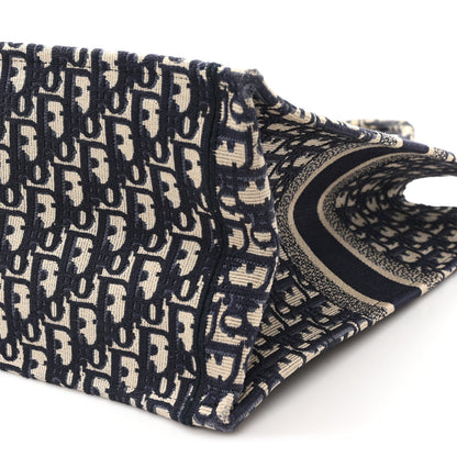 Christian Dior Oblique Large Book Tote Blue Multicolor 10 of 11