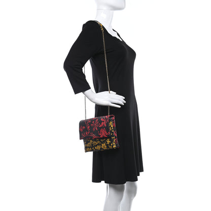 Lanvin Print Mini Sugar Crossbody Bag Red 2 of 9