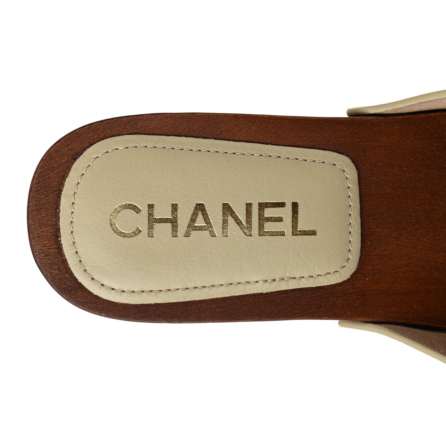Chanel Calfskin Camellia Clogs 41 Light Beige 6 of 9