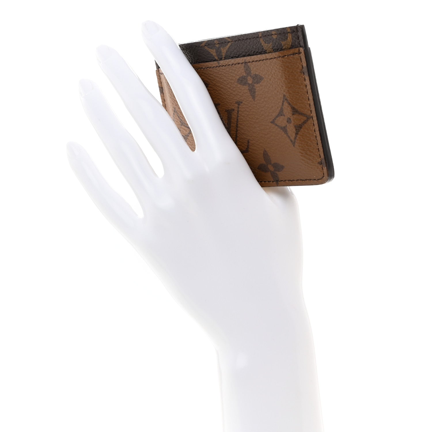 Louis Vuitton LOUIS VUITTON Reverse Monogram Card Holder 2 of 6