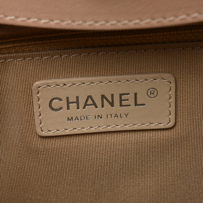 Chanel Calfskin Quilted Large Shopping Tote Light Pink 6 of 10
