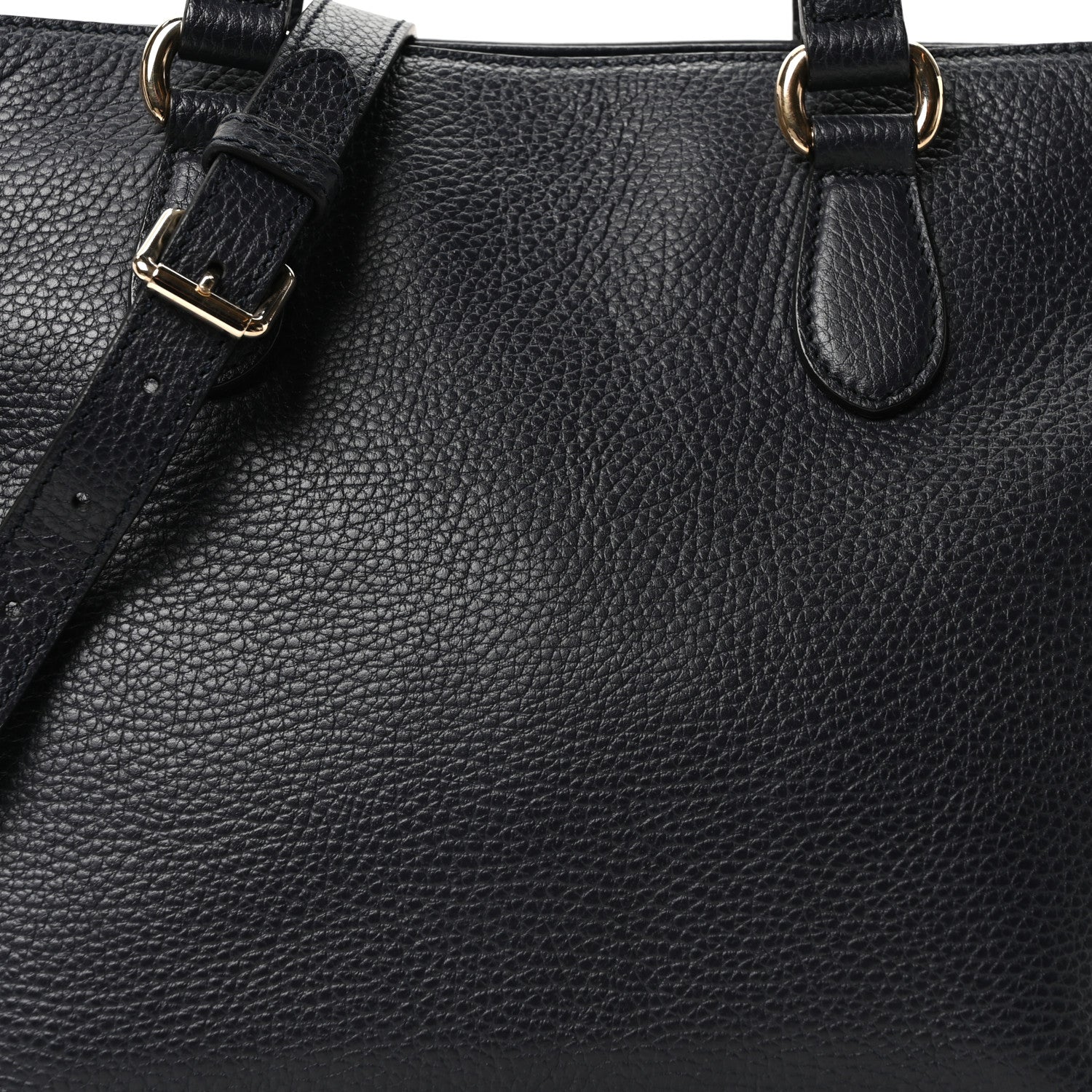 Gucci Calfskin Bamboo Tassel Top Handle Tote Blue 8 of 10