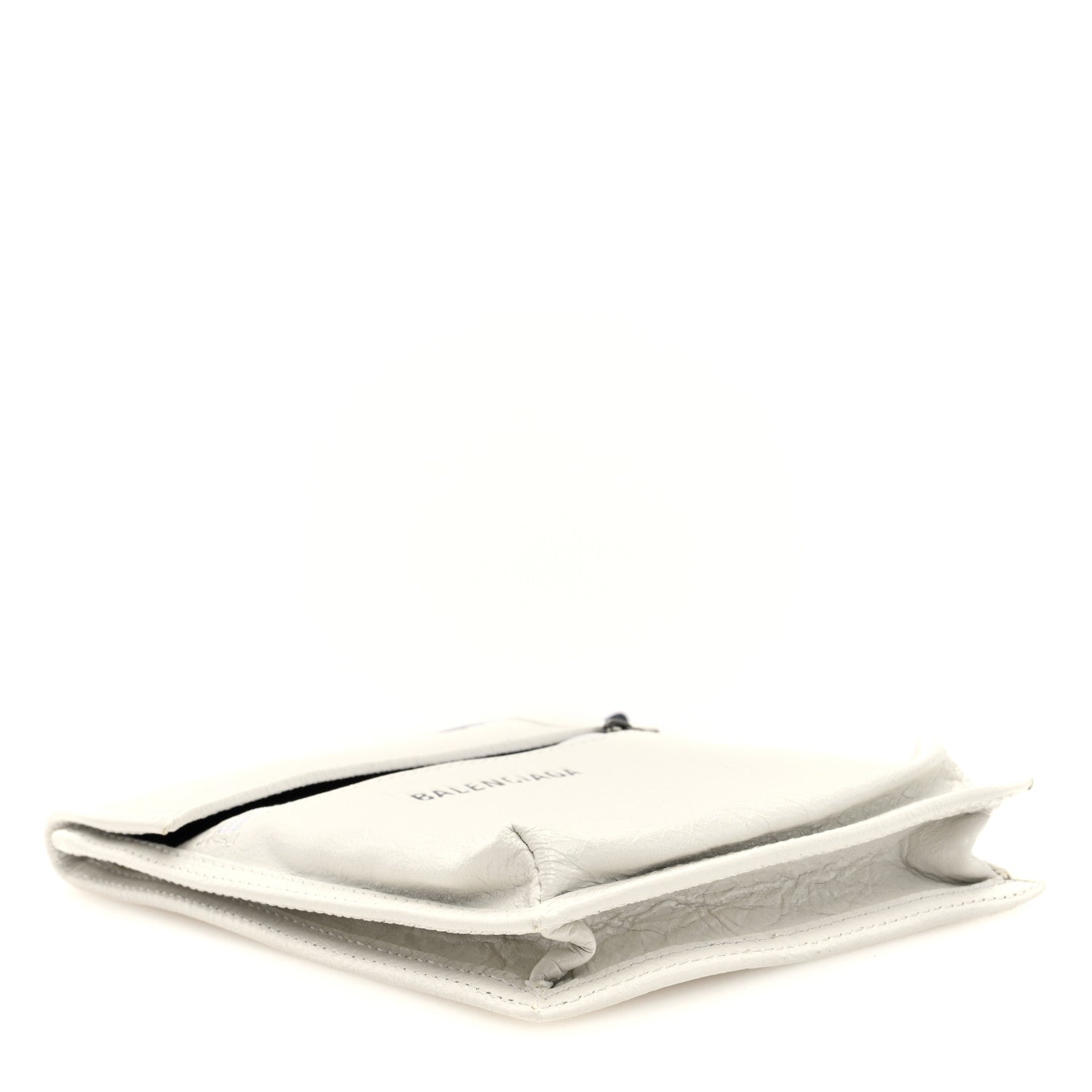 Balenciaga Agneau Arena Small Explorer Crossbody Pouch White 4 of 9