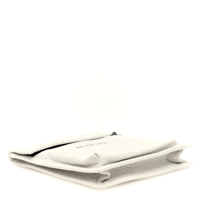 Balenciaga Agneau Arena Small Explorer Crossbody Pouch White 4 of 9