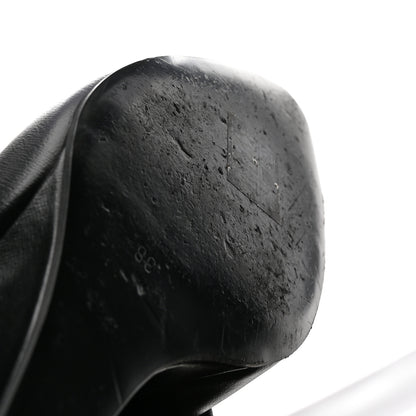 Givenchy Calfskin Shark Lock Pant Boots 38 Black 10 of 11