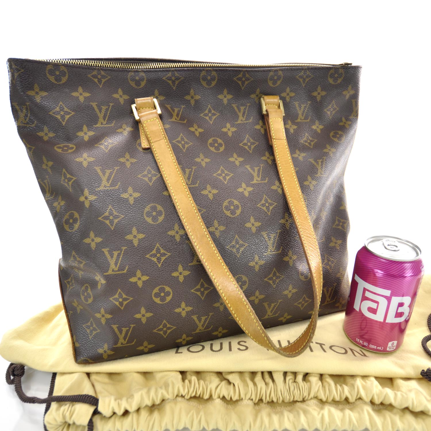 Louis Vuitton Monogram Cabas Mezzo 3 of 9